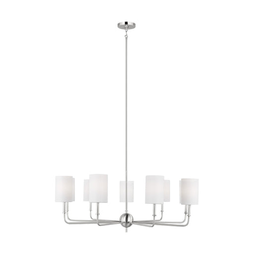 Visual Comfort Studio 3109309EN-962 Foxdale LED Chandelier, Brushed Nickel Main Image.jpg