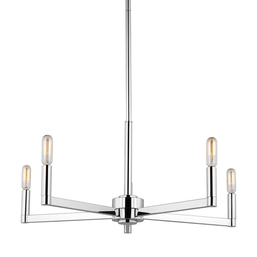 Visual Comfort Studio 3164205EN-05 Fullton LED Chandelier, Chrome Alternate Image.jpg