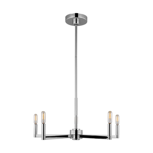 Visual Comfort Studio 3164205EN-05 Fullton LED Chandelier, Chrome Main Image.jpg