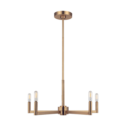 Visual Comfort Studio 3164205EN-848 Fullton LED Chandelier, Satin Brass Main Image.jpg