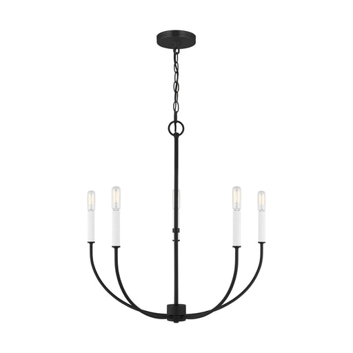 Visual Comfort Studio 3167105EN-112 Greenwich LED Chandelier, Midnight Black Main Image.jpg