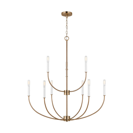 Visual Comfort Studio 3167109EN-848 Greenwich LED Chandelier, Satin Brass Main Image.jpg