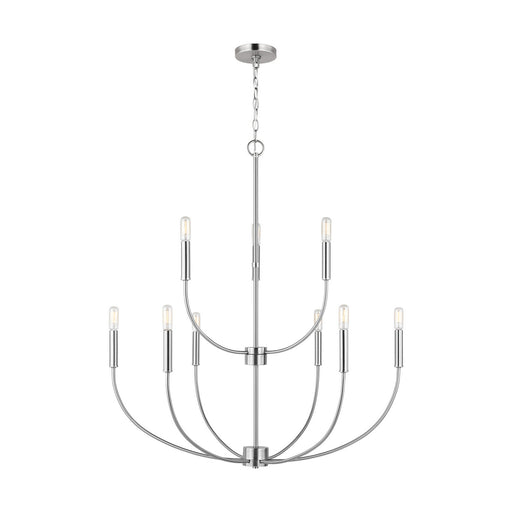 Visual Comfort Studio 3167109EN-962 Greenwich LED Chandelier, Brushed Nickel Alternate Image.jpg