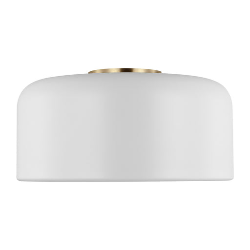 Visual Comfort Studio 7605401EN3-115 Malone LED Flush Mount, Matte White Main Image.jpg