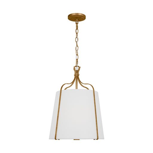 Visual Comfort Studio AP1241ADB Leander One Light Pendant, Antique Gild Main Image.jpg