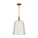 Visual Comfort Studio AP1241ADB Leander One Light Pendant, Antique Gild Main Image.jpg