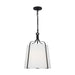 Visual Comfort Studio AP1241SMS Leander One Light Pendant, Smith Steel Main Image.jpg