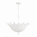Capital Lighting 349541XW Eden Four Light Pendant, Textured White Main Image.jpg