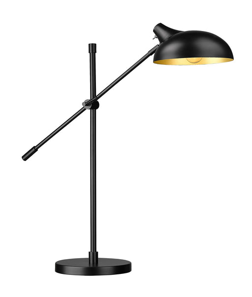 Z-Lite 1942TL-MB Bellamy One Light Table Lamp, Matte Black Main Image.jpg