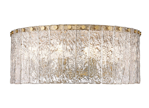Z-Lite 1943F20-MGLD Glacier Eight Light Flush Mount, Modern Gold Main Image.jpg