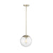 Millennium 8151-MG Avell One Light Pendant, Modern Gold Main Image.jpg