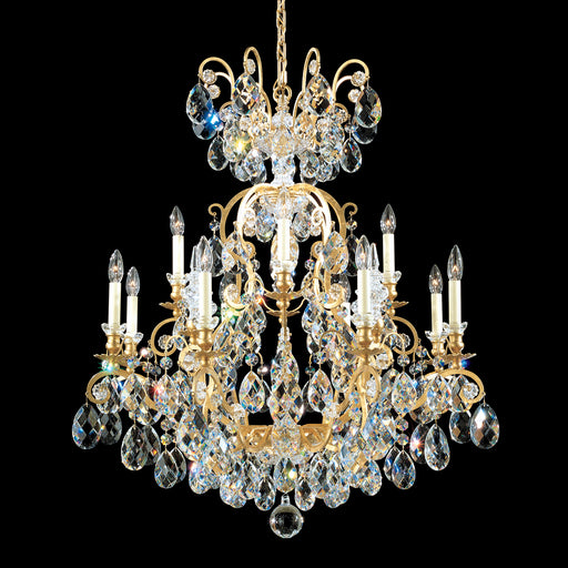 Schonbek 3772-22 Renaissance 13 Light Chandelier, Heirloom Gold Main Image.jpg