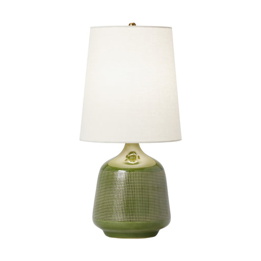 Visual Comfort Studio AET1141GRN1 Ornella One Light Table Lamp, Green Main Image.jpg