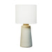 Visual Comfort Studio BT1071SHG1 Vessel One Light Table Lamp, Shellish Grey Main Image.jpg