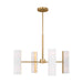 Visual Comfort Studio DJC1058SB Capalino Eight Light Chandelier, Satin Brass Main Image.jpg
