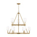 Visual Comfort Studio DJC1099SB Egmont Nine Light Chandelier, Satin Brass Main Image.jpg