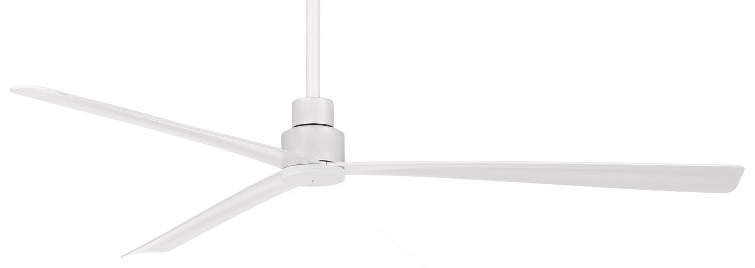 Minka-Aire F789-WHF Simple 65" Ceiling Fan, Flat White Main Image.jpg