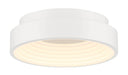 George Kovacs P5550-44B-L Conc LED Flush Mount, Matte White Main Image.jpg