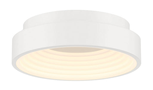 George Kovacs P5550-44B-L Conc LED Flush Mount, Matte White Main Image.jpg