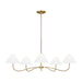 Visual Comfort Studio CC1695BBS Laguna Five Light Chandelier, Burnished Brass Main Image.jpg