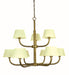 Framburg 5759 BR Emma Nine Light Foyer Chandelier, Brushed Brass Main Image.jpg