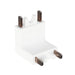 ET2 ETMSC90-W2C-WT Continuum - Track Track Wall To Ceiling Connector, White Main Image.jpg