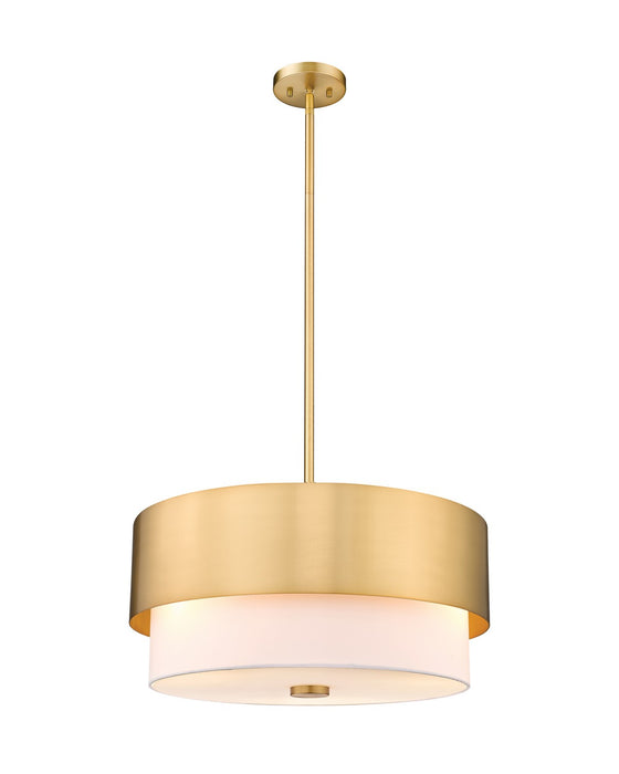Z-Lite 495P18-MGLD Counterpoint Three Light Pendant, Modern Gold Main Image.jpg