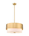 Z-Lite 495P18-MGLD Counterpoint Three Light Pendant, Modern Gold Main Image.jpg