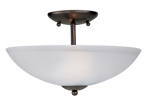 Maxim 10042FTBK Logan Two Light Semi-Flush Mount, Black Main Image.jpg