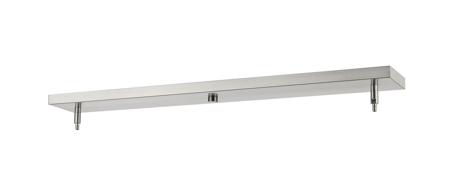 Z-Lite CP3402-BN Multi Point Canopy Two Light Ceiling Plate, Brushed Nickel Main Image.jpg