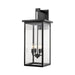 Millennium 2603-PBK Barkeley Four Light Outdoor Wall Sconce, Powder Coated Black Main Image.jpg