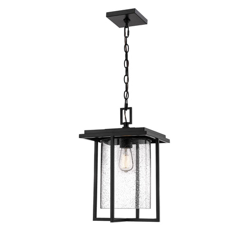 Millennium 2625-PBK Adair One Light Outdoor Hanging Lantern, Powder Coated Black Main Image.jpg