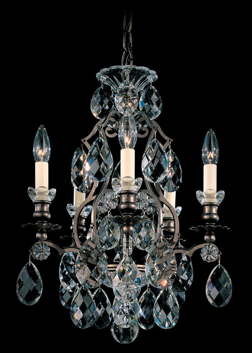 Schonbek 3769-48S Renaissance Five Light Chandelier, Antique Silver Main Image.jpg