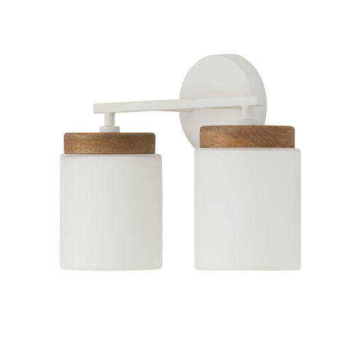 Capital Lighting 150921LT-547 Liam Two Light Vanity, Light Wood and White Main Image.jpg