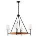 Capital Lighting 450841WK-709 Jonah Four Light Chandelier, Light Wood and Matte Black Main Image.jpg