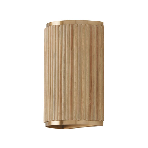 Capital Lighting 650721WS Donovan Two Light Wall Sconce, White Wash and Matte Brass Main Image.jpg