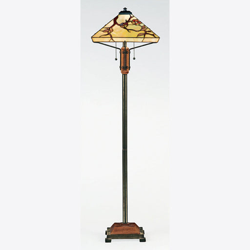 Quoizel TF9404M Grove Park Two Light Floor Lamp, Multi Main Image.jpg