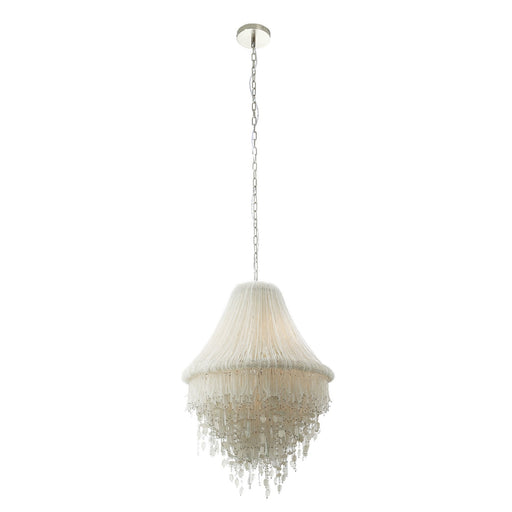 Metropolitan N1513-613 Crystal Reign Three Light Flush Mount, Nickel Main Image.jpg