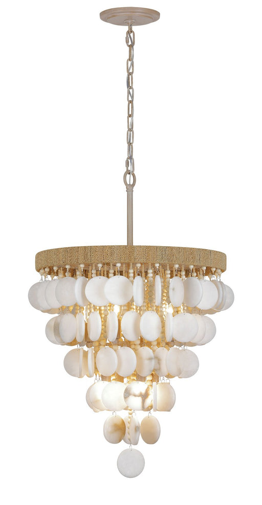 Metropolitan N1917-759 Aurelia'S Cove Eight Light Pendant, Natural White Main Image.jpg