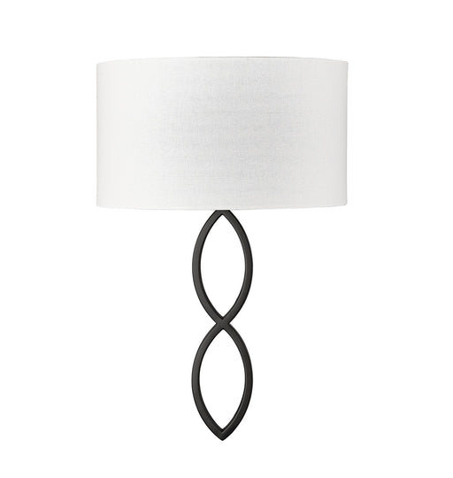 Millennium 13101-MB Rylee One Light Wall Sconce, Matte Black Main Image.jpg