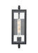 Millennium 230001-TBK Messi One Light Outdoor Wall Sconce, Textured Black Main Image.jpg