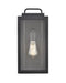 Millennium 260001-TBK Gallatin One Light Outdoor Wall Sconce, Textured Black Main Image.jpg