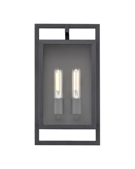 Millennium 270002-TBK Agatha Two Light Outdoor Wall Sconce, Textured Black Main Image.jpg