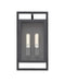 Millennium 270002-TBK Agatha Two Light Outdoor Wall Sconce, Textured Black Main Image.jpg