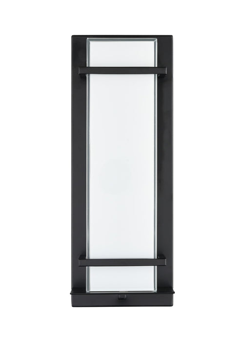 Millennium 75101-PBK LED Outdoor Wall Sconce, Powder Coated Black Main Image.jpg