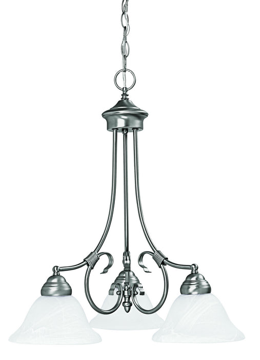Capital Lighting 3223MN-220 Hometown Three Light Chandelier, Matte Nickel Alternate Image.jpg
