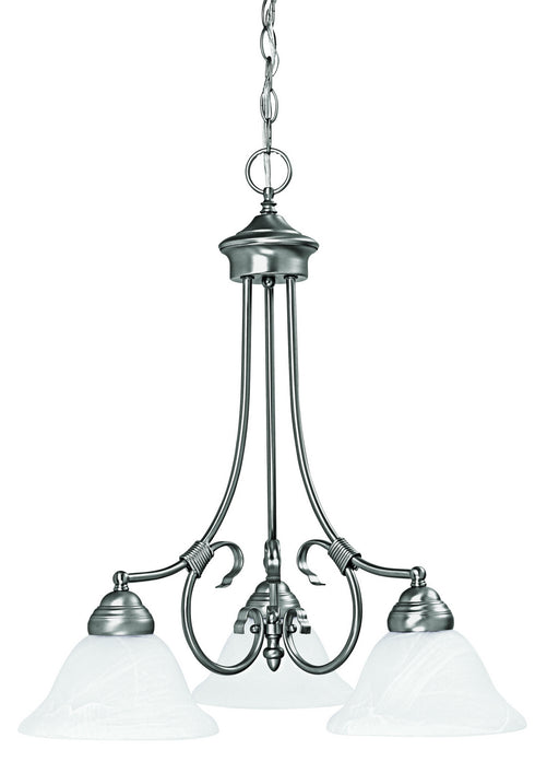 Capital Lighting 3223MN-220 Hometown Three Light Chandelier, Matte Nickel Alternate Image.jpg