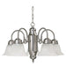 Capital Lighting 3255MN-118 David Five Light Chandelier, Matte Nickel Main Image.jpg