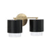 Capital Lighting 153021RK-549 Weller Two Light Vanity, Matte Brass and Black Main Image.jpg
