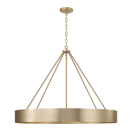 Capital Lighting 453061MA Weller Six Light Chandelier, Matte Brass Main Image.jpg
